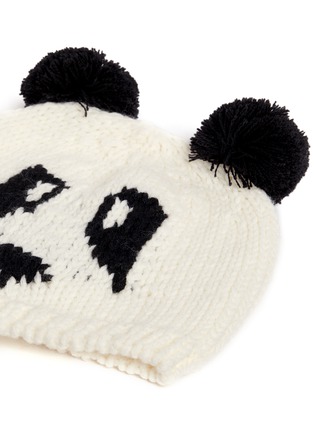 Detail View - Click To Enlarge - THE BLUEBERRY HILL - 'Elliot' panda knit kids beanie