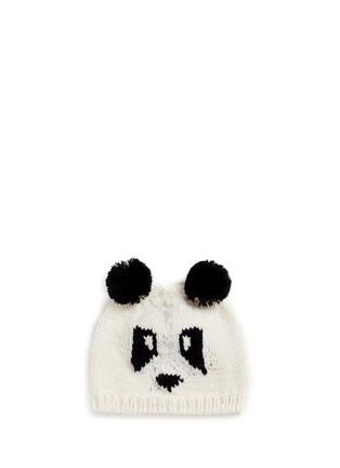 Main View - Click To Enlarge - THE BLUEBERRY HILL - 'Elliot' panda knit kids beanie