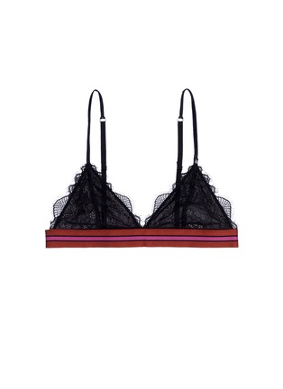 Main View - Click To Enlarge - 72930 - 'Darling' eyelash lace triangle bralette