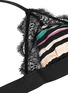 Detail View - Click To Enlarge - 72930 - 'Love Lace' stripe eyelash lace bralette