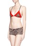 Figure View - Click To Enlarge - 72930 - 'Russell' leopard print shorts