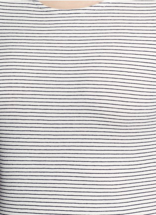 Detail View - Click To Enlarge - FRAME - 'Le Slim' stripe T-shirt