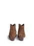 Back View - Click To Enlarge - ASH - 'Hurrican' suede cowboy ankle boots