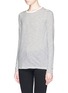 Front View - Click To Enlarge - VINCE - Feeder stripe long sleeve T-shirt