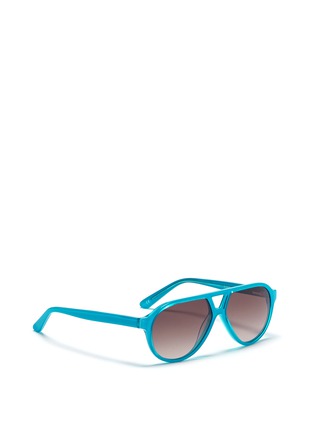 Figure View - Click To Enlarge - SONS + DAUGHTERS - 'Rocky' kids acetate aviator sunglasses