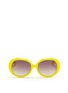 Main View - Click To Enlarge - SONS + DAUGHTERS - 'Jackie' kids oversize acetate sunglasses