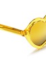 Detail View - Click To Enlarge - SONS + DAUGHTERS - 'Lola' kids acetate heart frame sunglasses