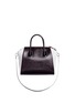 Back View - Click To Enlarge - GIVENCHY - 'Antigona' small colourblock patent leather bag