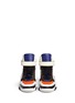 Figure View - Click To Enlarge - GIVENCHY - 'Tyson' colourblock high top leather sneakers