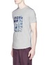 Front View - Click To Enlarge - ORLEBAR BROWN - 'OB T' Abu Dhabi Aerial print T-shirt
