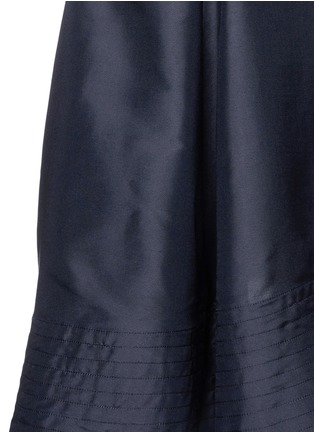 Detail View - Click To Enlarge - MO&CO. EDITION 10 - Asymmetric flounce silk skirt