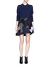Detail View - Click To Enlarge - VICTORIA BECKHAM - Bow back wool crew neck sweater