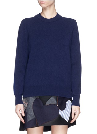Main View - Click To Enlarge - VICTORIA BECKHAM - Bow back wool crew neck sweater