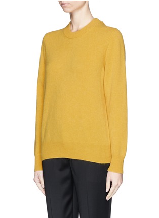 Front View - Click To Enlarge - VICTORIA BECKHAM - Bow back lambswool sweater