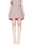 Main View - Click To Enlarge - VICTORIA BECKHAM - Asymmetric flap A-line double faced cashmere skirt