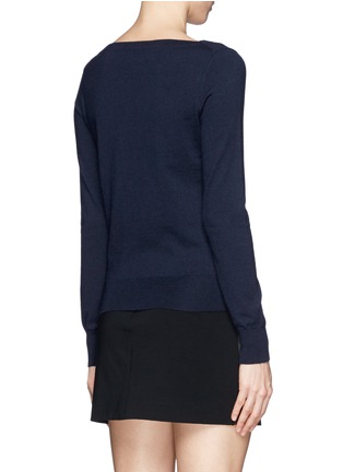 Back View - Click To Enlarge - THEORY - 'Naila' cashmere-blend sweater