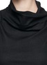 Detail View - Click To Enlarge - HELMUT LANG - Drape neck wool knit sleeveless top