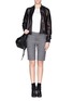 Figure View - Click To Enlarge - RAG & BONE - Leather bomber jacket