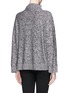 Back View - Click To Enlarge - 3.1 PHILLIP LIM - Funnel collar mohair sweater