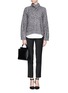 Figure View - Click To Enlarge - 3.1 PHILLIP LIM - Funnel collar mohair sweater