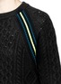 Detail View - Click To Enlarge - T BY ALEXANDER WANG - Cable knit tunic sweater