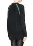 Back View - Click To Enlarge - T BY ALEXANDER WANG - Cable knit tunic sweater