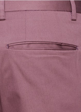 Detail View - Click To Enlarge - PS PAUL SMITH - Taper leg cotton pants