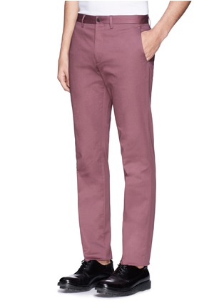 Front View - Click To Enlarge - PS PAUL SMITH - Taper leg cotton pants