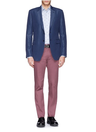 Figure View - Click To Enlarge - PS PAUL SMITH - Taper leg cotton pants