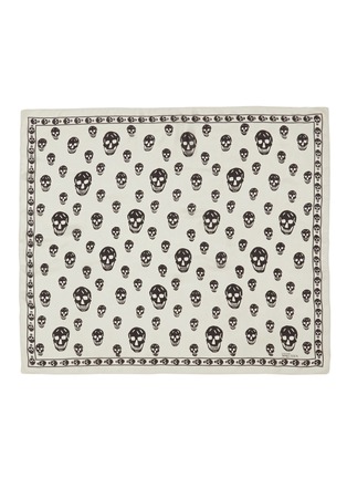 Main View - Click To Enlarge - ALEXANDER MCQUEEN - Skull chiffon scarf
