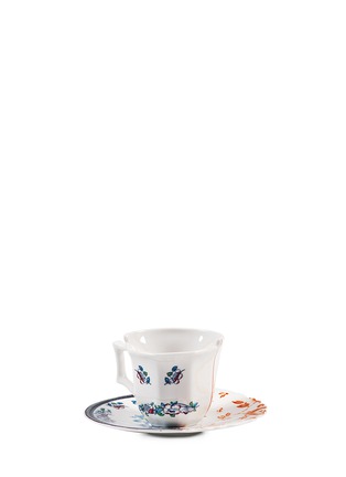 Main View - Click To Enlarge - SELETTI - Hybrid Leonia coffee cup and saucer set