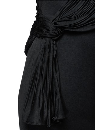 Detail View - Click To Enlarge - GIVENCHY - Grecian knot jersey dress