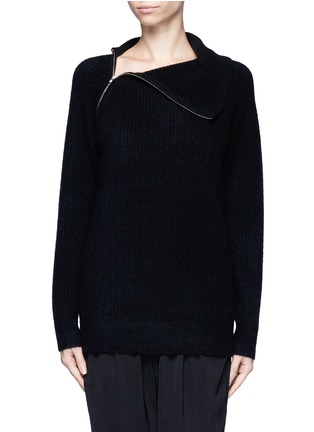 Main View - Click To Enlarge - THEORY - Dimonica side zip sweater