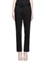 Main View - Click To Enlarge - JIL SANDER - Bow belt straight twill pants