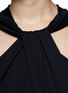 Detail View - Click To Enlarge - LANVIN - T-shaped crepe top