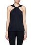 Main View - Click To Enlarge - LANVIN - T-shaped crepe top