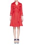 Main View - Click To Enlarge - LANVIN - Techno duchesse flare trench coat