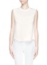 Main View - Click To Enlarge - 3.1 PHILLIP LIM - Chevron front high-low hem sculpted sleeveless top