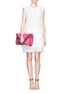 Figure View - Click To Enlarge - CHLOÉ - Diamond jacquard sleeveless shift dress