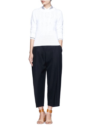 Figure View - Click To Enlarge - CHLOÉ - Mesh knit sweater