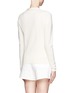 Back View - Click To Enlarge - CHLOÉ - Guipure lace cardigan