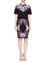 Figure View - Click To Enlarge - GIVENCHY - Star rose print T-shirt
