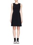 Main View - Click To Enlarge - THEORY - Stretch twill sleeveless dress