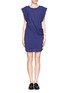 Main View - Click To Enlarge - IRO - 'Gaige' padded sleeve twist-front dress