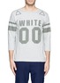 Main View - Click To Enlarge - WHITE MOUNTAINEERING - Text print baseball T-shirt