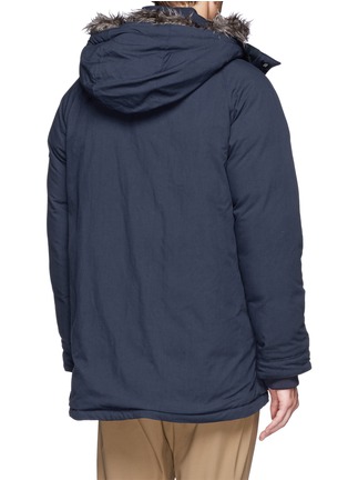 Back View - Click To Enlarge - WHITE MOUNTAINEERING - Winderstoppe® padded parka