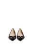 Figure View - Click To Enlarge - KATE SPADE - 'Gerona' perforated leather flats