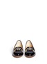 Figure View - Click To Enlarge - KATE SPADE - 'Pilar' jewel patent leather slip-ons