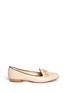Main View - Click To Enlarge - KATE SPADE - 'Pilar' jewel patent leather slip-ons