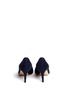 Back View - Click To Enlarge - GIANVITO ROSSI - Suede point toe pumps